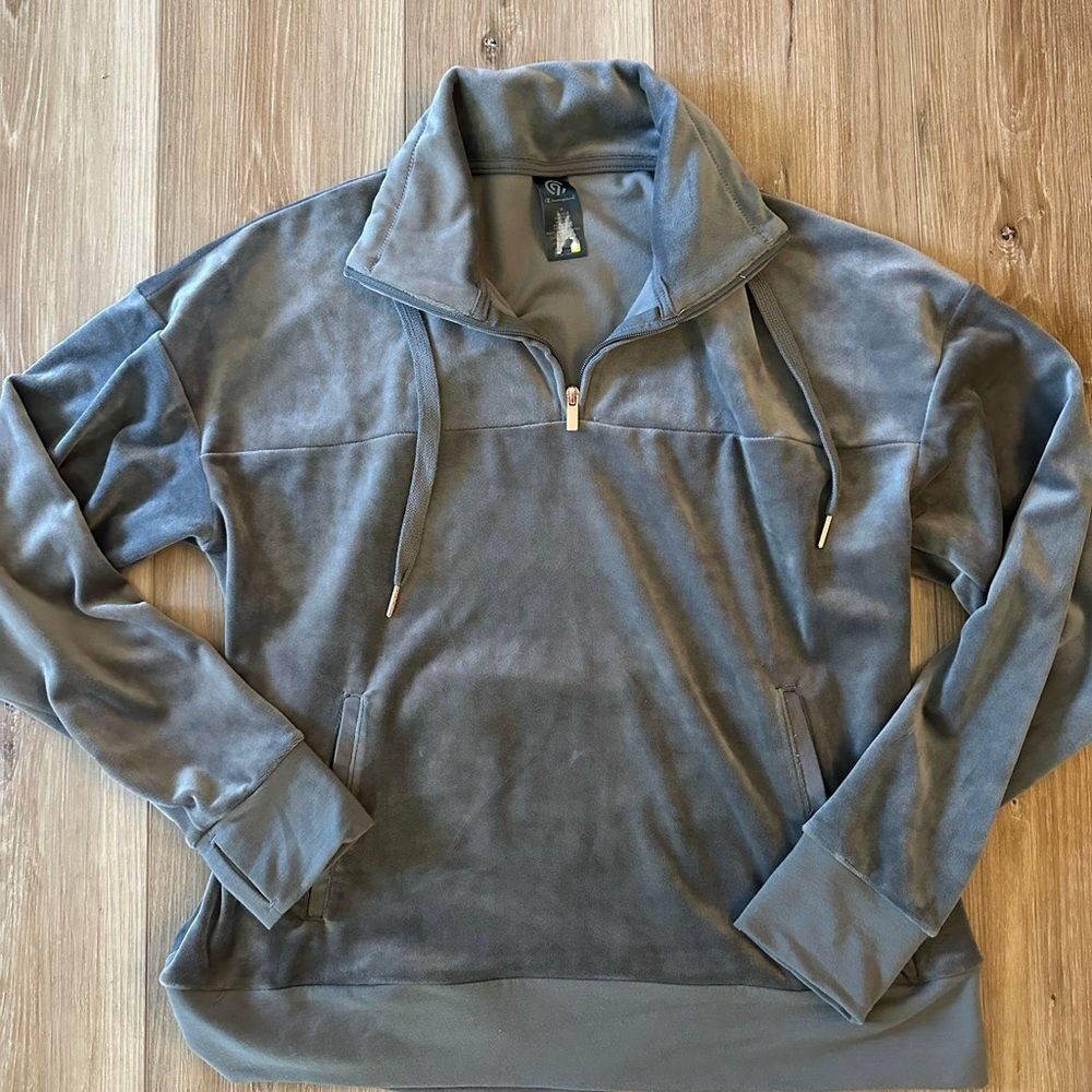 Champion Velour Pullover M